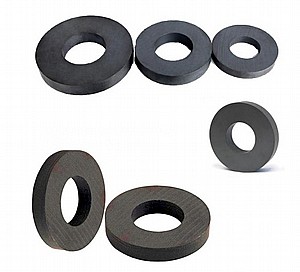 טבעות מגנט קרמי פשוט ferrite טבעות מגנט קרמי פשוט ferrite